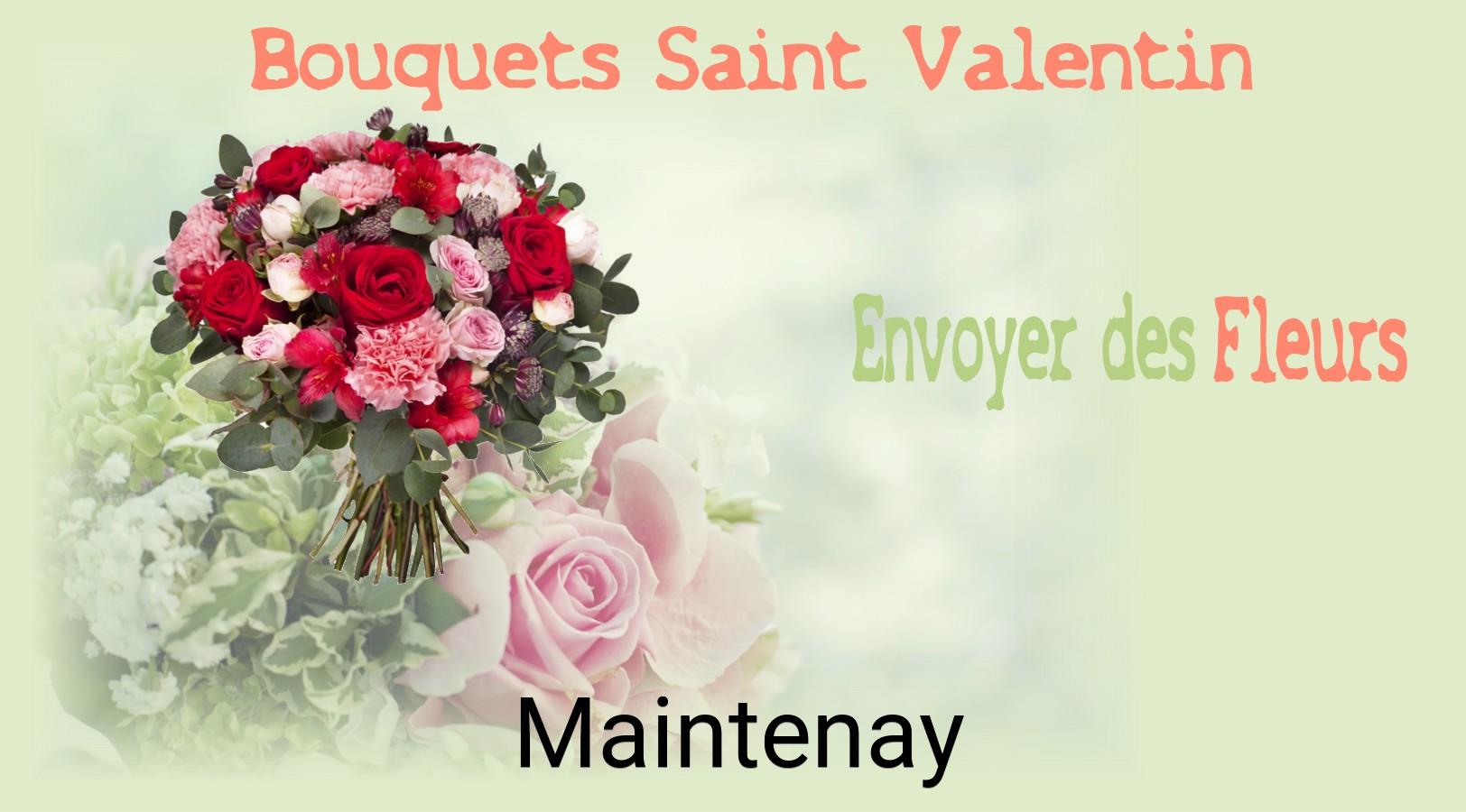 Roses de Saint-Valentin livrées à Maintenay